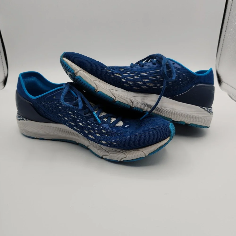 Under Armour HOVR Sonic 3 3022586-404 Sneaker Mens 9 Blue Athletic Running Shoes
